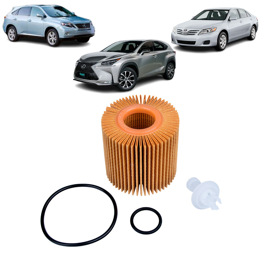 Filtro De Óleo Toyota Camry 3.5 2007 Em Diante em Oferta na Shopee