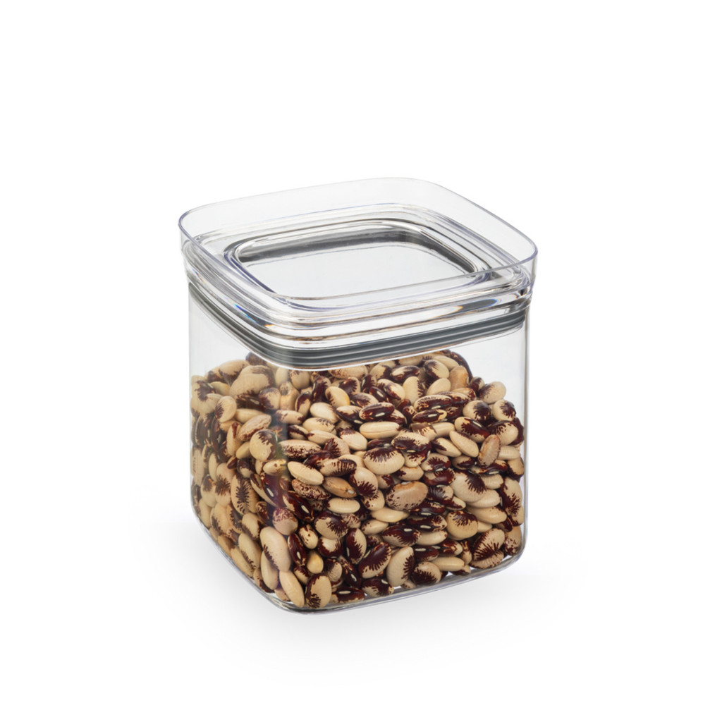 Pote Hermético Para Mantimentos 1,4L Condimentos Alimentos Organizador Transparente
