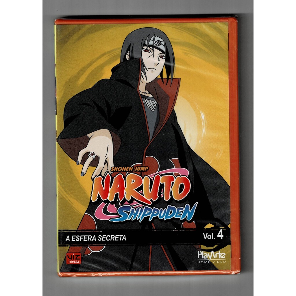 Naruto Shippuden Dvd Vol. 04 A Esfera Secreta
