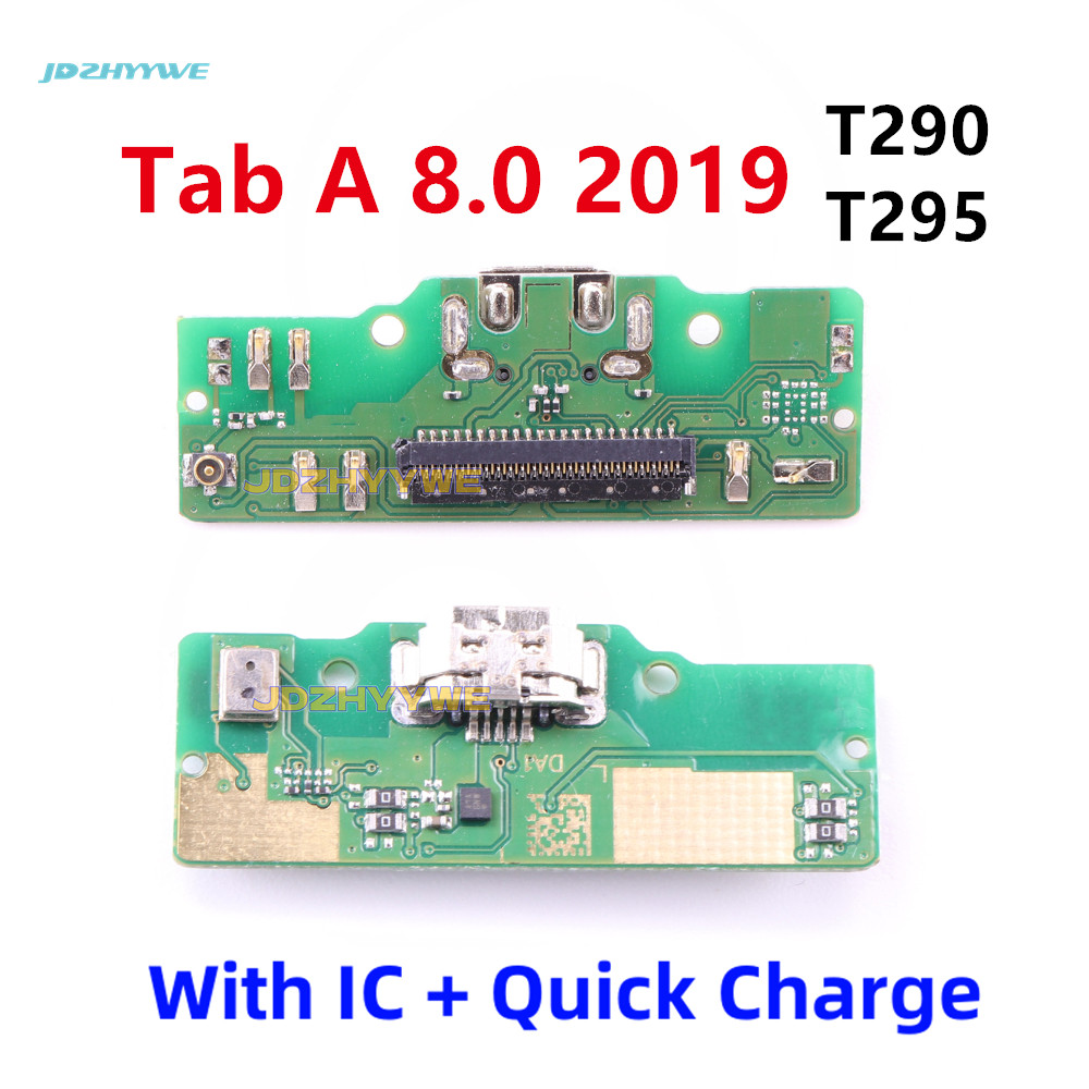1 Pçs Porta De Carregamento USB Microfone Doca Conector Placa Cabo Flexível Para Samsung Galaxy Tab A 8.0 2019 SM-T290 T