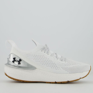 Tênis Under Armour Charged Quicker I Branco em Oferta na Shopee