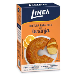 Mistura Para Bolo Linea Sabor Laranja 300g