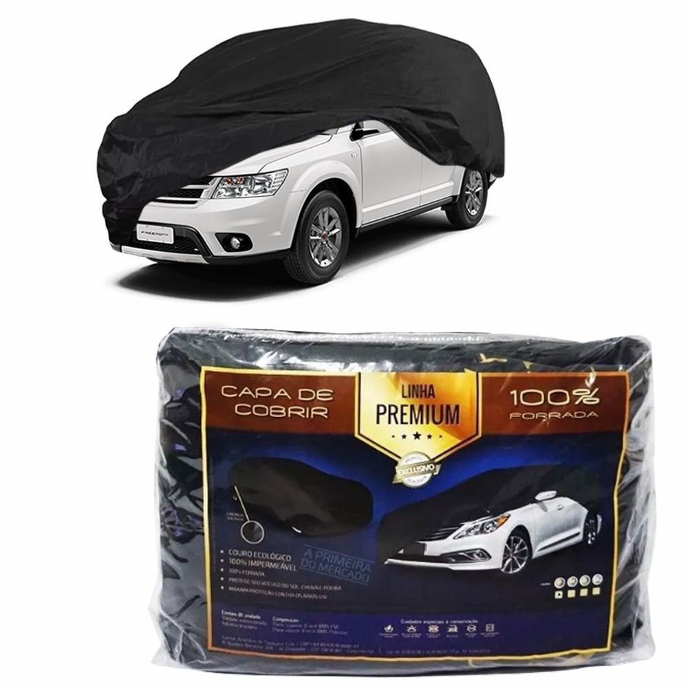 Capa Couro cobrir Fiat Freemont Impermeável Forrada (XGG313)