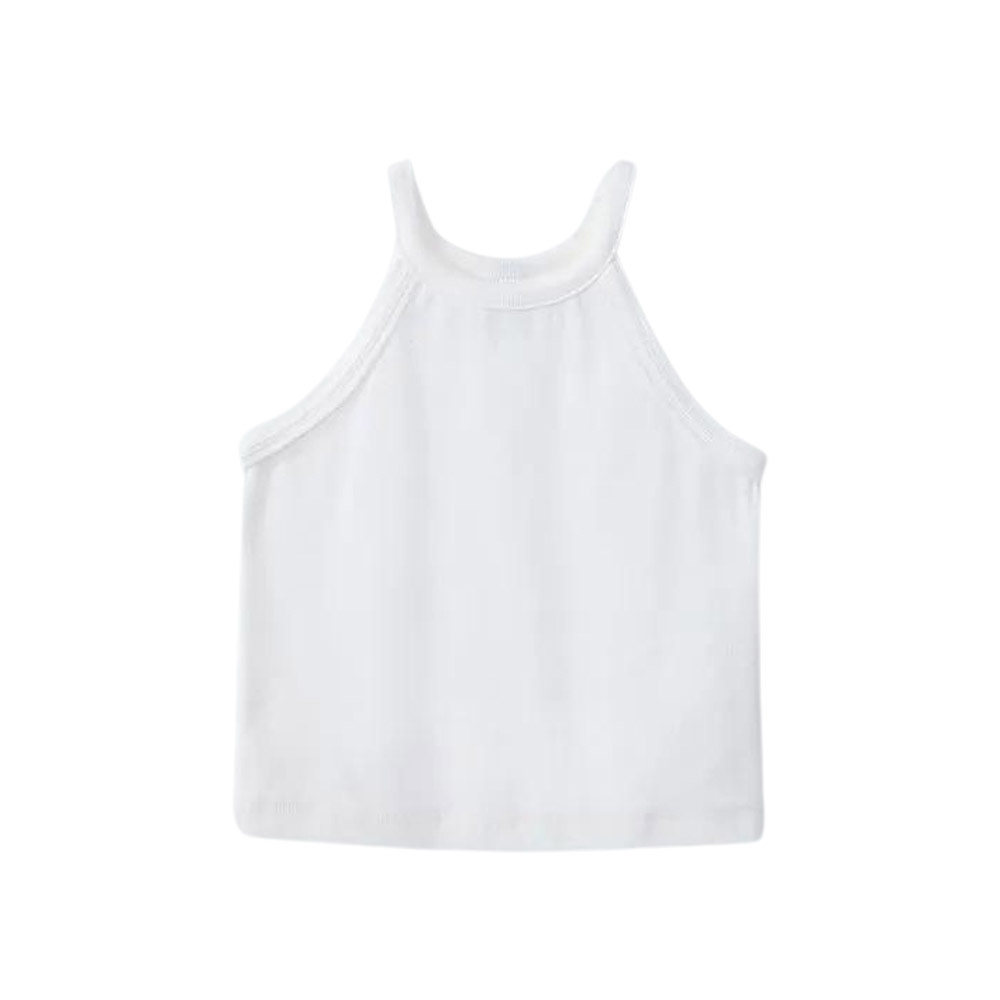 Regata Básica Infantil Menina em Ribana Off white