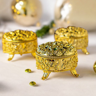 12 Peças de Mini Caixinhas Decorativas Para Lembrancinha De Festas - Porta-joias e Doces em Oferta na Shopee