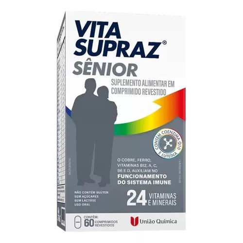 Suplemento Vita SuprAZ Sênior 60 Cp - União Química