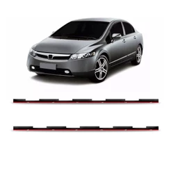 Par Acabamento Lateral Parabrisa New Civic 2007 a 2012
