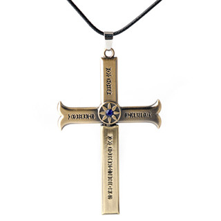 Animação ONE PIECE Dracule Mihawk Cosplay Cruz Colar Luffy Trafalgar Law Chopper Pingentes De Metal em Oferta na Shopee