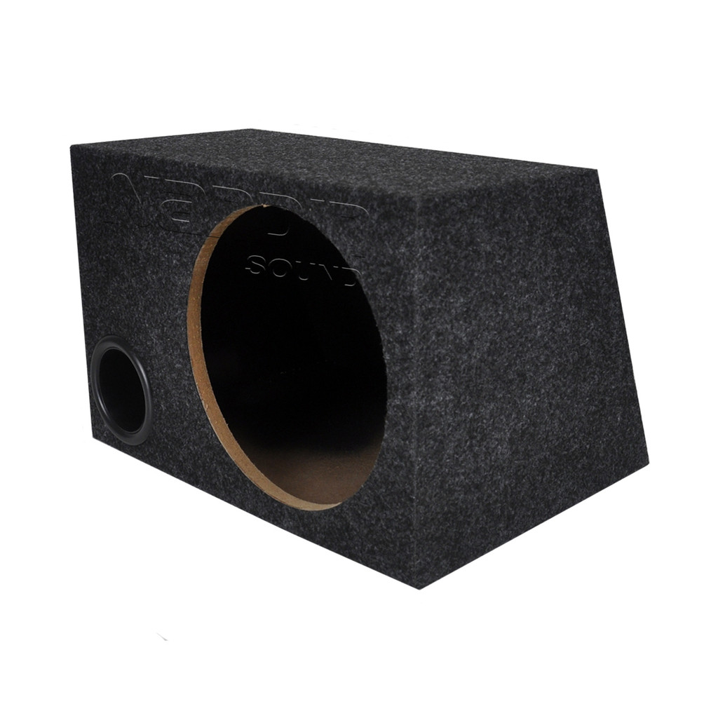CAIXA TRAPEZOIDAL 8 POL. MDF 15MM SUBWOOFER DUTO 3 POL. (A 25 X L 40 X PS 21 X PI 31)