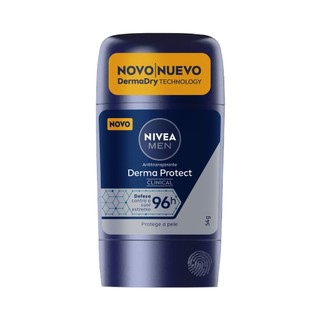 NIVEA MEN Desodorante Stick Derma Protect Clinical 54g em Oferta na Shopee