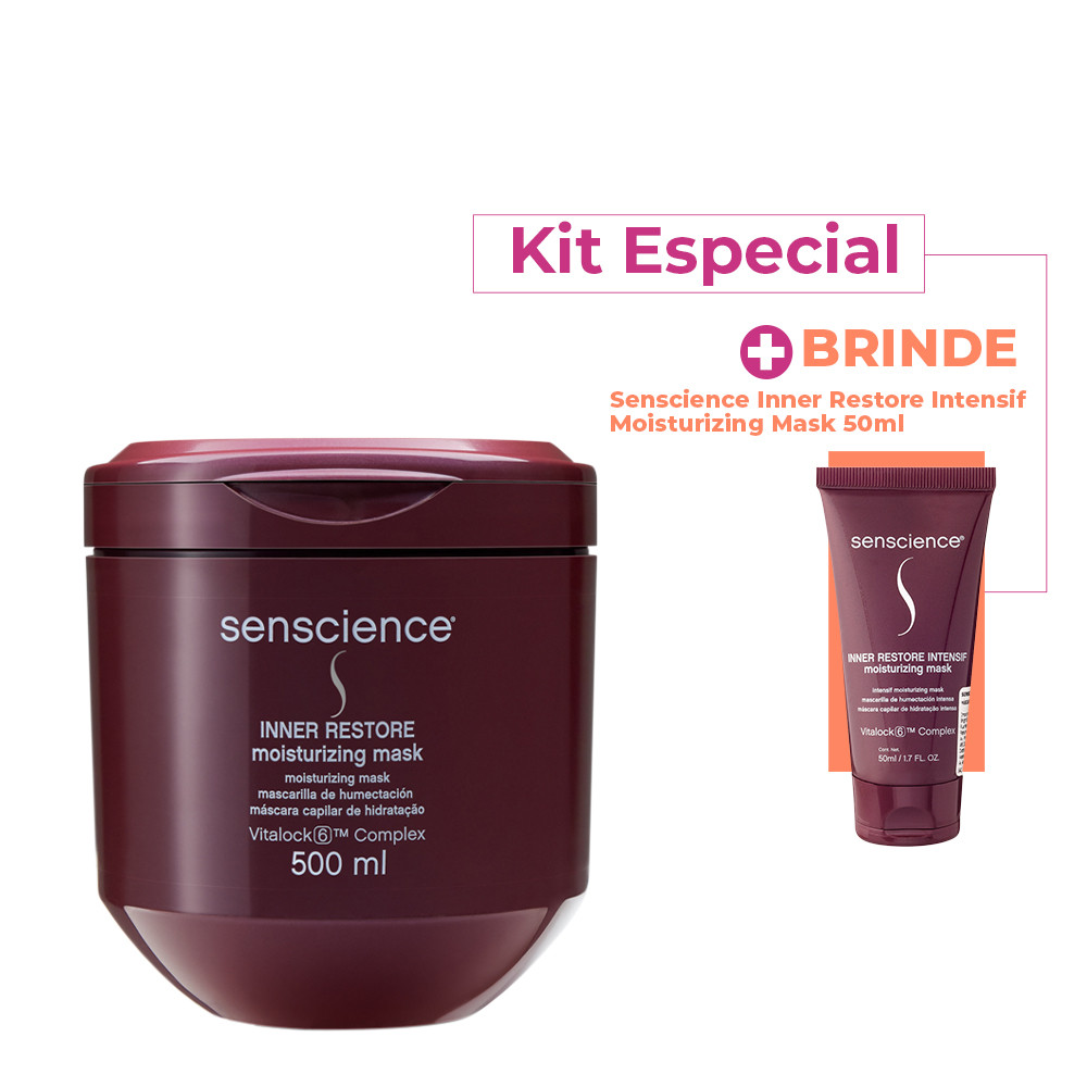 Kit Senscience Inner Restore Moisturizing e Inner Restore Intensif (2 produtos) em Oferta na Shopee
