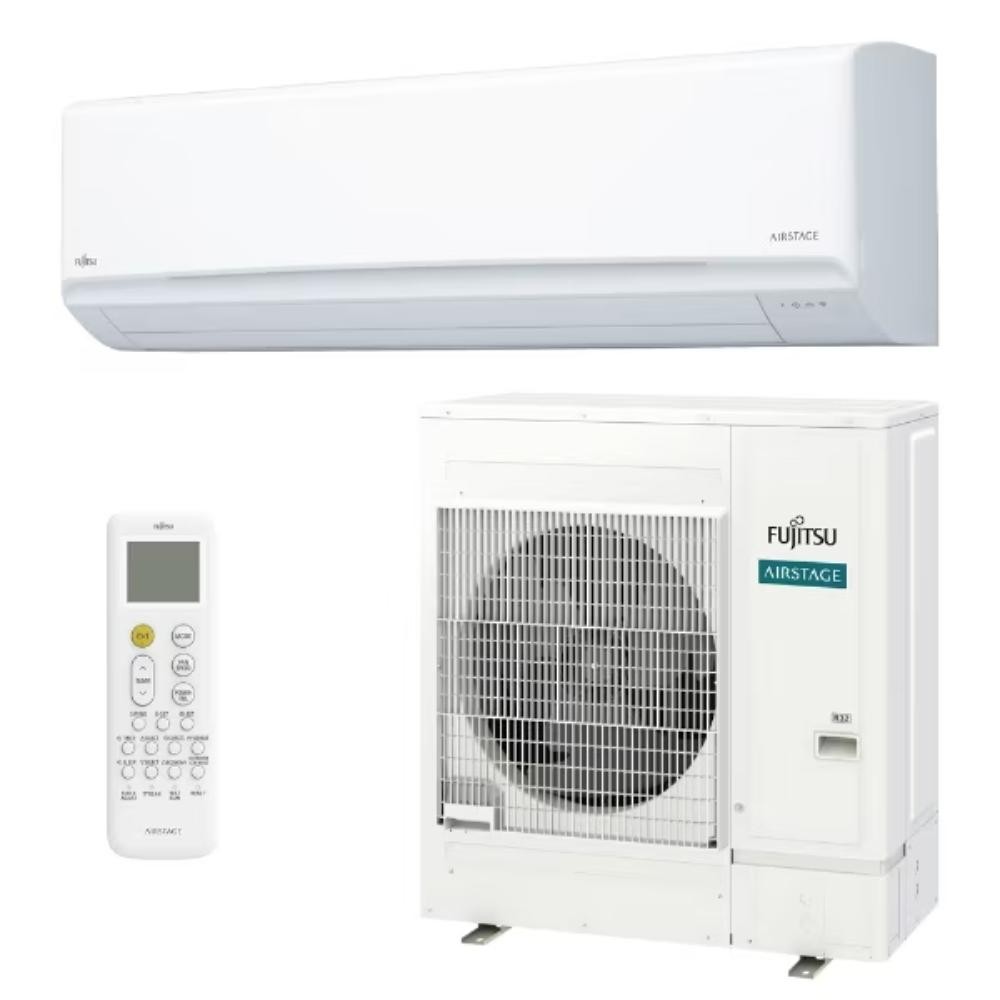 Imagem Ar Condicionado Inverter Fujitsu Premium 31000 Btus Quente e Frio 220v R-32