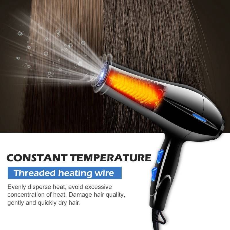 Kit Profissional Chapinha + Secador Bivolt 110/220V - Nano Titanium e 3200W Alta Potência
