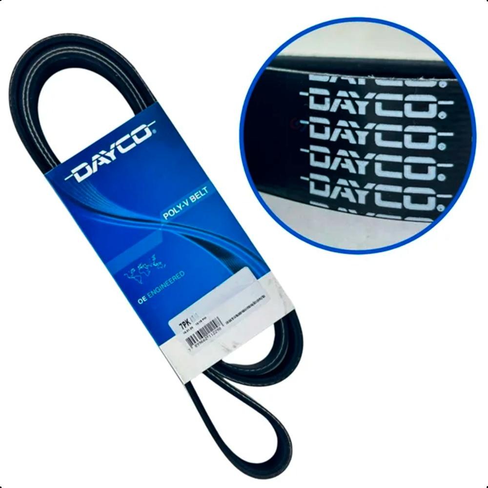 Correia De Acessórios Polyv 1076mm Dayco - - 7PK1076 em Oferta na Shopee