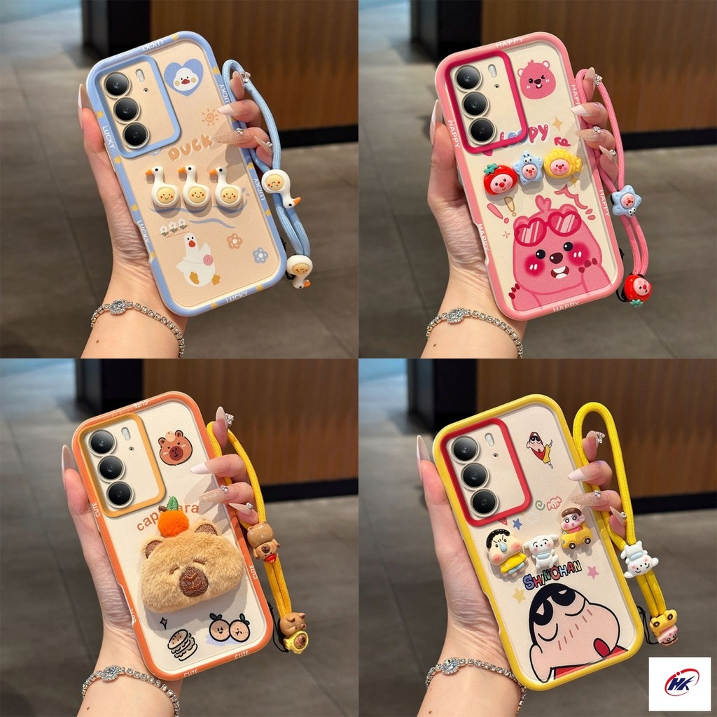 Invólucro REALME C75 C75X Anime Cartoon Capa De Telefone De Silicone Macio TYKP em Oferta na Shopee