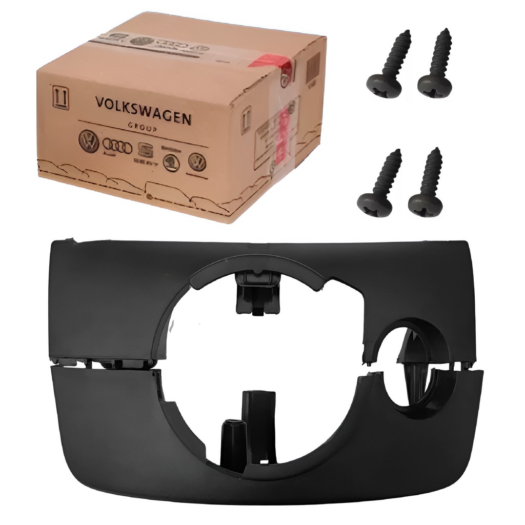 Kit Moldura Coluna Direção e Ignição Volkswagen Gol G4 2006 a 2008 1.8 Flex