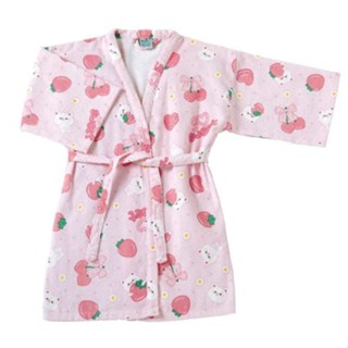Roupão Infantil Dohler - Morangos Rosa menina atoalhado banho em Oferta na Shopee
