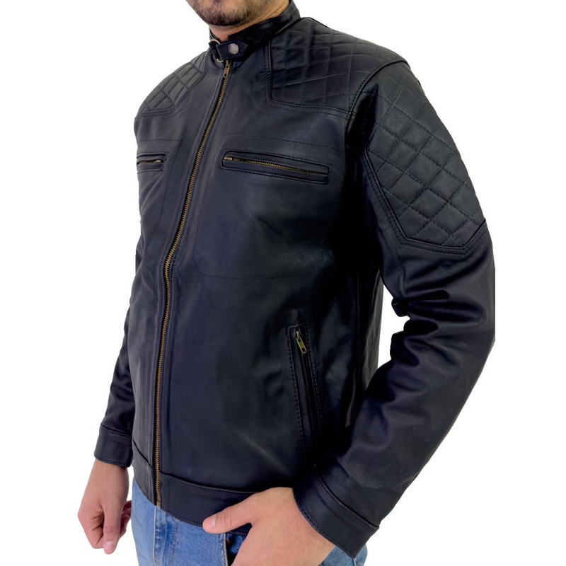 Jaqueta de couro legitimo David Beckham