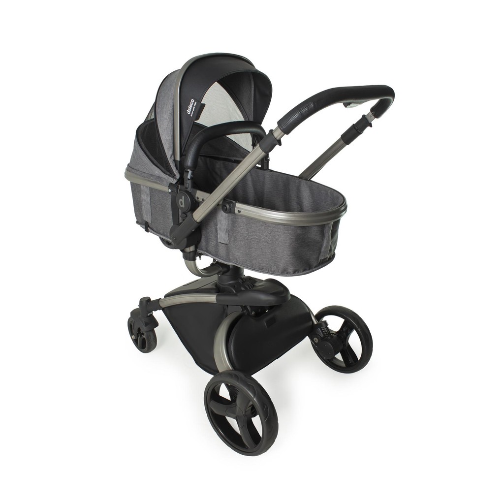 Carrinho Vulkan Silver - Galzerano Reversível Com Giro 360° em Oferta na Shopee