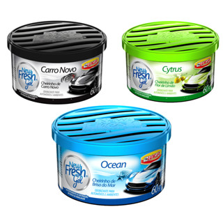 Luxcar New Fresh Gel 60g Deixa o Carro Cheiroso e Confortável com Aroma Prolongado e Discreto em Oferta na Shopee
