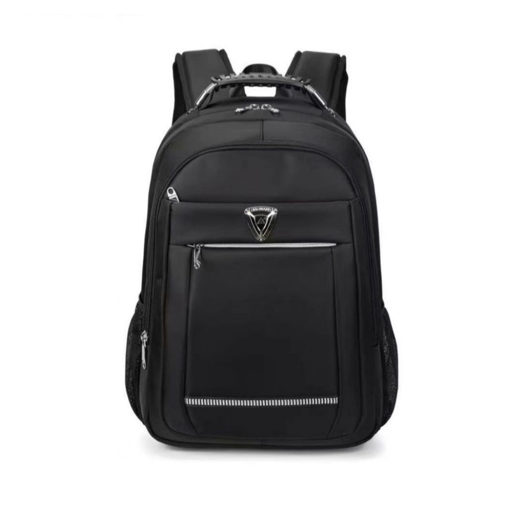 Mochila Notebook Anti Furto Alça Impermeável Reforçada Cadeado Saida Cabo De Aço
