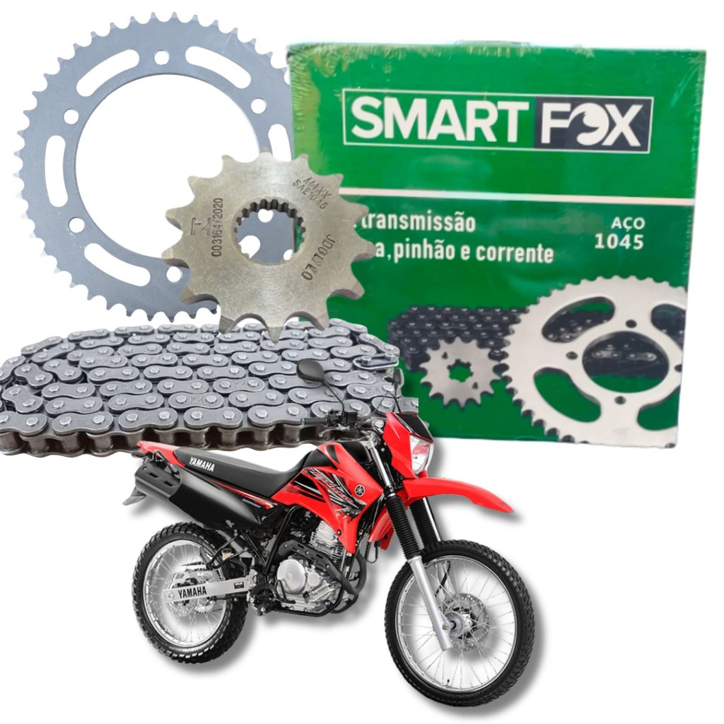 Kit Relação Xtz Lander 250 2006 2007 2008 2009 2010 2011