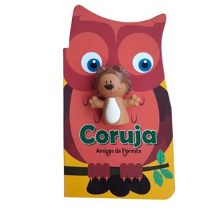 Amigos da Floresta | Com Dedoche | Coruja em Oferta na Shopee