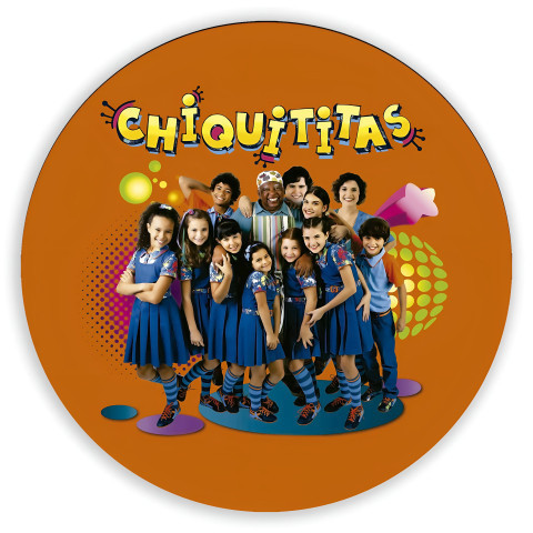 kit 90 adesivos aplique personalizados Chiquititas Novela Infantil Criança coloque seu nome