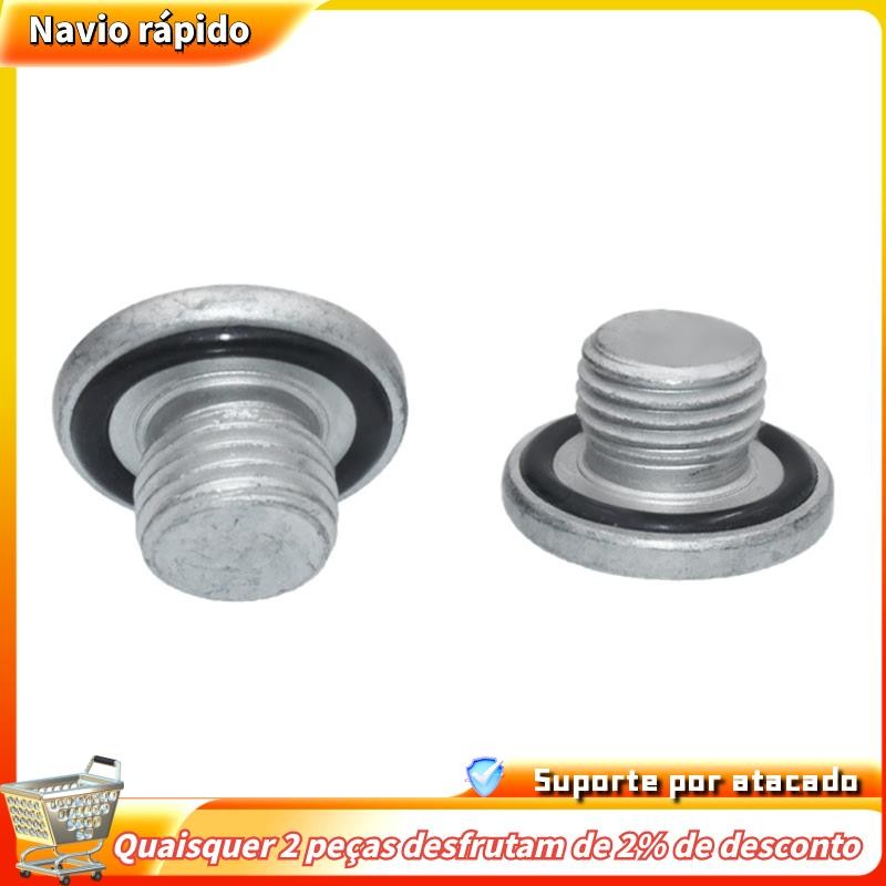 2 PCS Parafuso De Drenagem De Óleo Primer Peças Automotivas De Alumínio Para Cruze 90502556 90528145