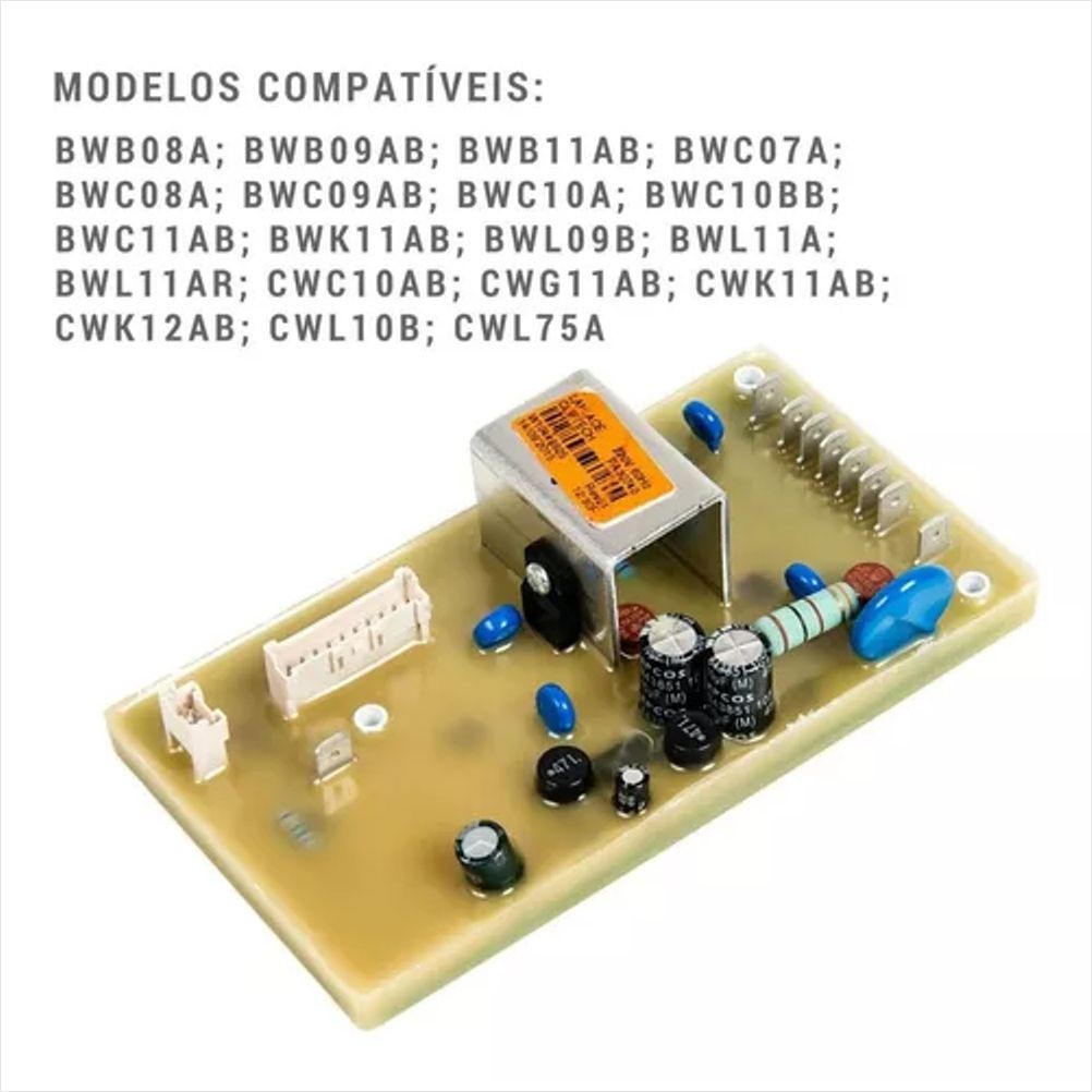 Placa de Potência 220V Laplace Brastemp Consul BWC07A BWC08A