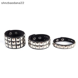 [Shnzd] Pulseira De Rebite Exclusiva Com Punho Largo Punk Gótico Rock Unissex Joias Masculinas EMKK em Oferta na Shopee