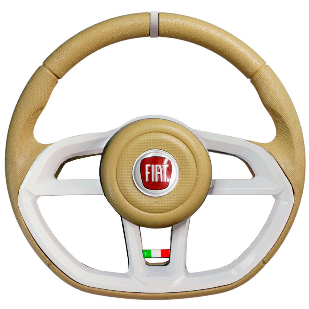 Volante Esportivo Gti Bege Fiat Branco Palio 1996 1997 1998 1999 2000