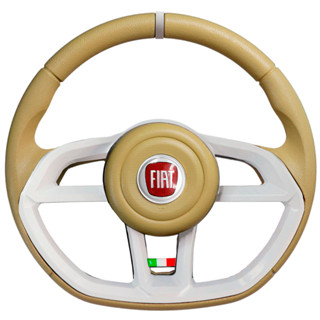 Volante Esportivo Gti Bege Fiat Branco Palio 1996 1997 1998 1999 2000 em Oferta na Shopee