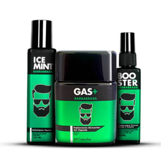 Kit Crescimento Completo - Barba Brasil em Oferta na Shopee
