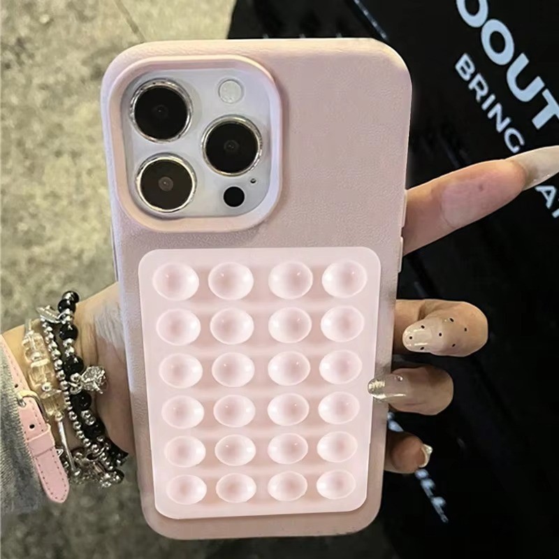 Capa De Telefone De Couro Com Ventosa 3D Para Galaxy A16 A15 A26 A35 A56 A05 A55