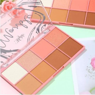 My Life Paleta Marble De Contorno, Iluminador & Blush  MY8313