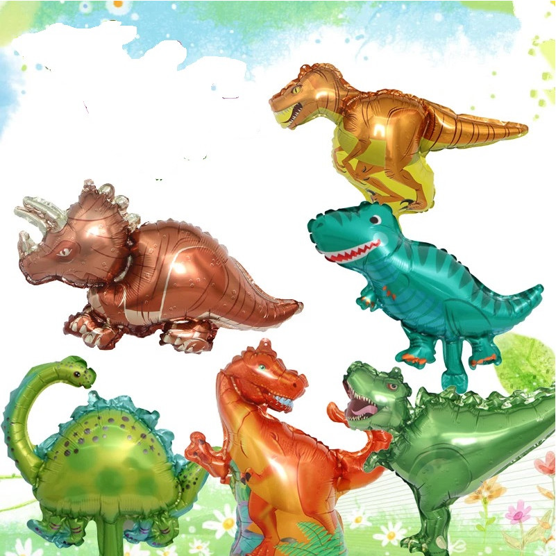 10 Mini Balão Dinossauro 32cm Metalizado Decoração Festa Aniversário C90263 em Oferta na Shopee