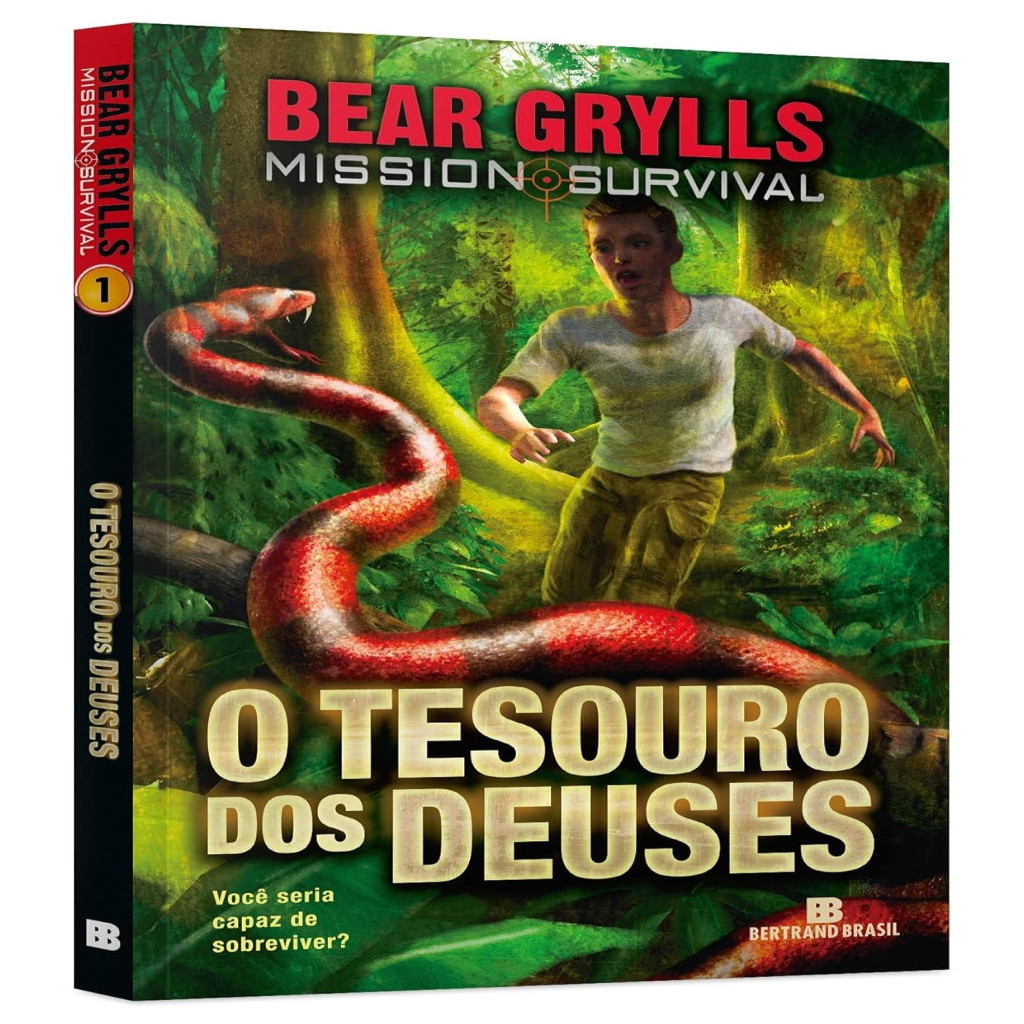 O tesouro dos deuses (Vol. 1 Mission Survival) autor Bear Grylls