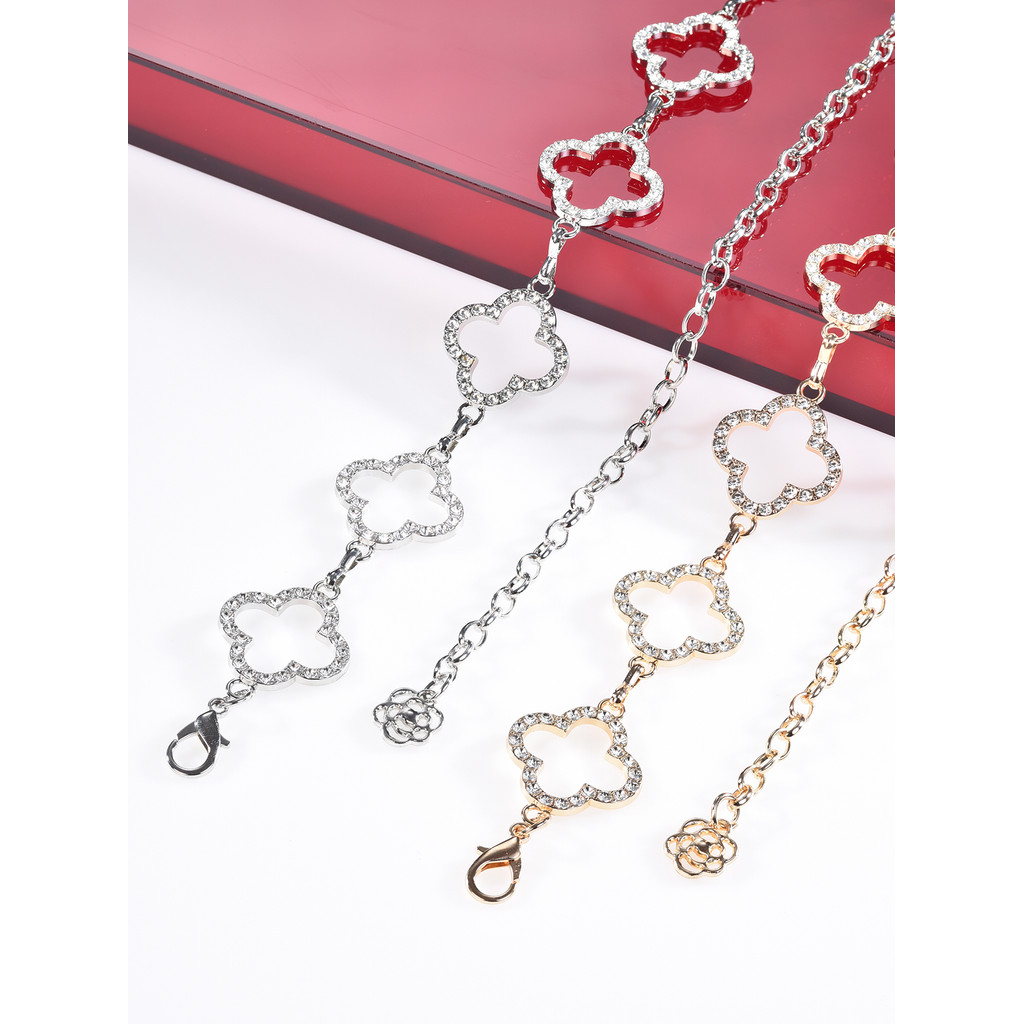 Cinto de corrente de cintura com corrente vazada simples e versátil moda feminina importada