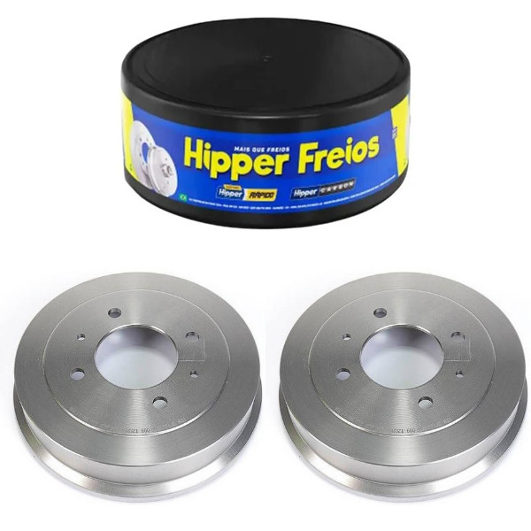 Par Tambor de Freio Traseiro BRASILIA 1970 a 1982 em Oferta na Shopee