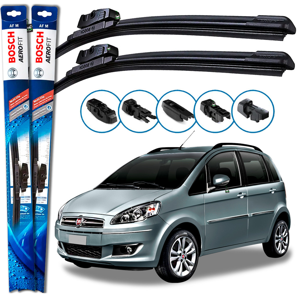 Par Palheta Limpador Parabrisa Bosch Idea/Idea Adventure 2011 2012 2013 2014 2015 2016 em Oferta na Shopee