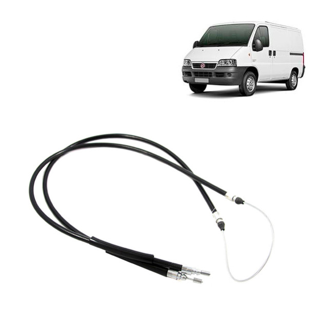Cabo Freio traseiro Ducato Euro 5 Multijet Cargo Maxicargo Minibus 2.3 16v DS Ano 2010 Em Diante