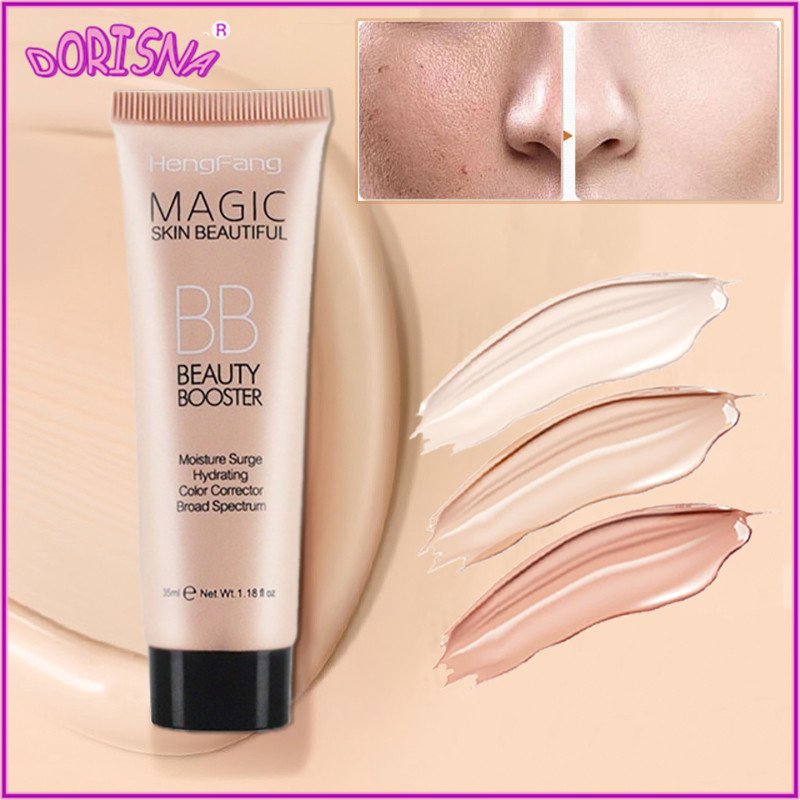 2025-DORISNA BB Creme Cobertura Completa Base Facial Líquida Maquiagem À Prova D'água De Longa Duração Corretivo Claread