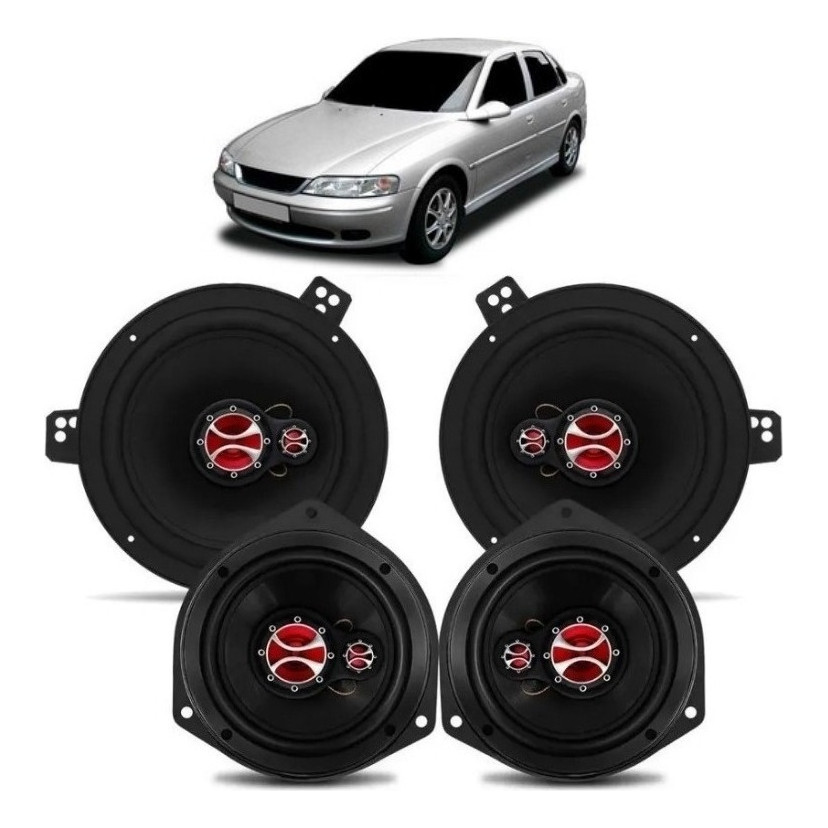 Kit Alto Falante Vectra 1998 A 2005 240w Rms 4 Ohms - Kf.053