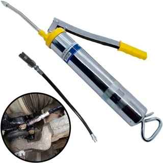 Bomba Manual Para Graxa Engraxar Com Alavanca 500g Cromada Brasfort em Oferta na Shopee