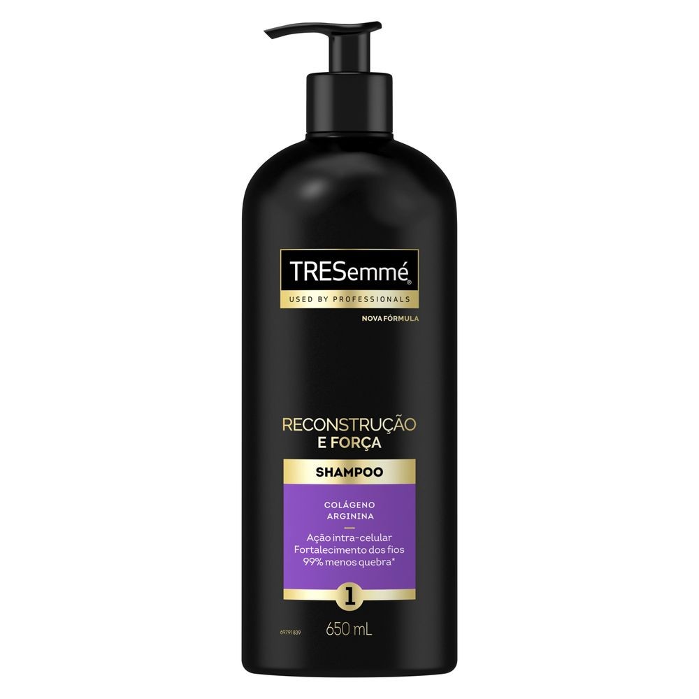 Shampoo TRESemmé Reconstrução e Força 650ml - Beauty
