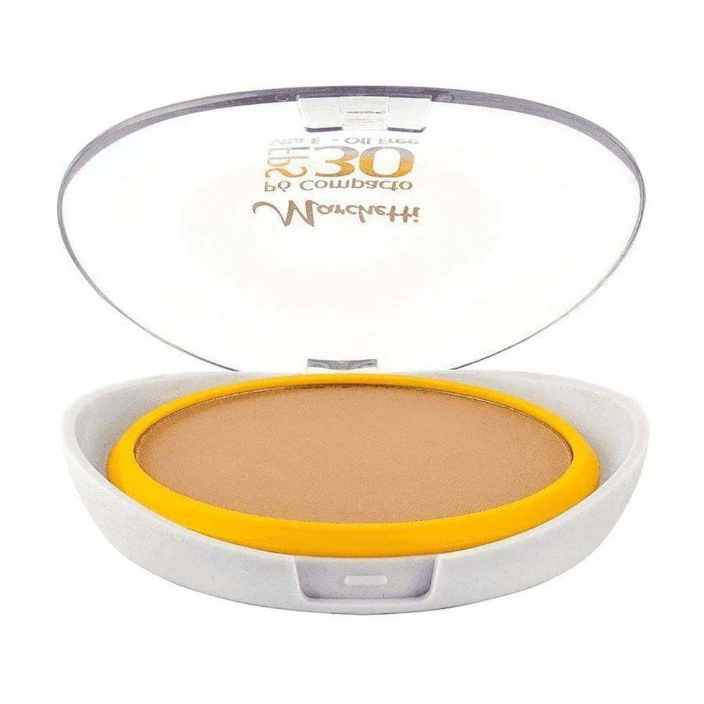 Pó Compacto Marchetti FPS 30 Cor Bege Médio 03 com 10g - Beauty