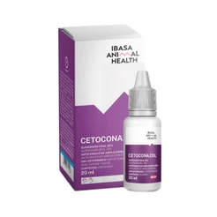 Cetoconazol 20ml Suspensão Oral 20% Para Cães E Gato - Ibasa