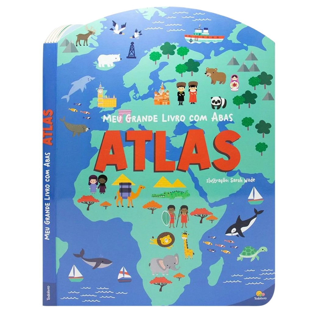 Livro Infantil Com Abas Educativas e Fatos Interessantes Para Despertar a Curiosidade e o Conhecimento – Todolivro