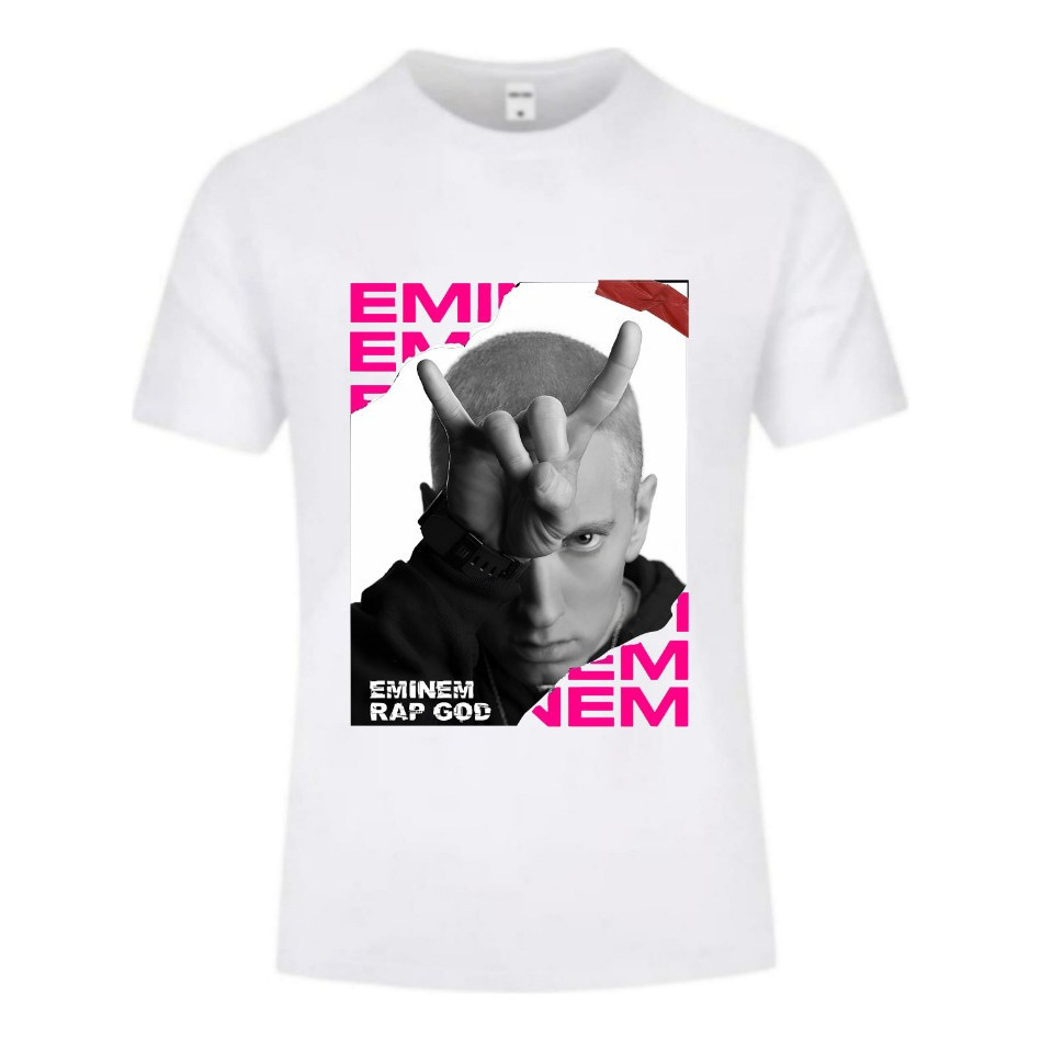 Camiseta Camisa Street Hiphop Rapper Tupac Eminem 2pac Big 3